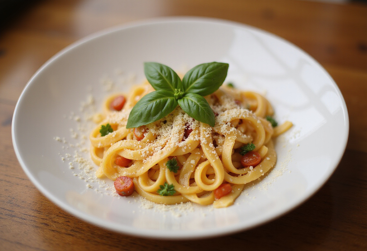 Delicious homemade Gigi Hadid Pasta, ready to eat.