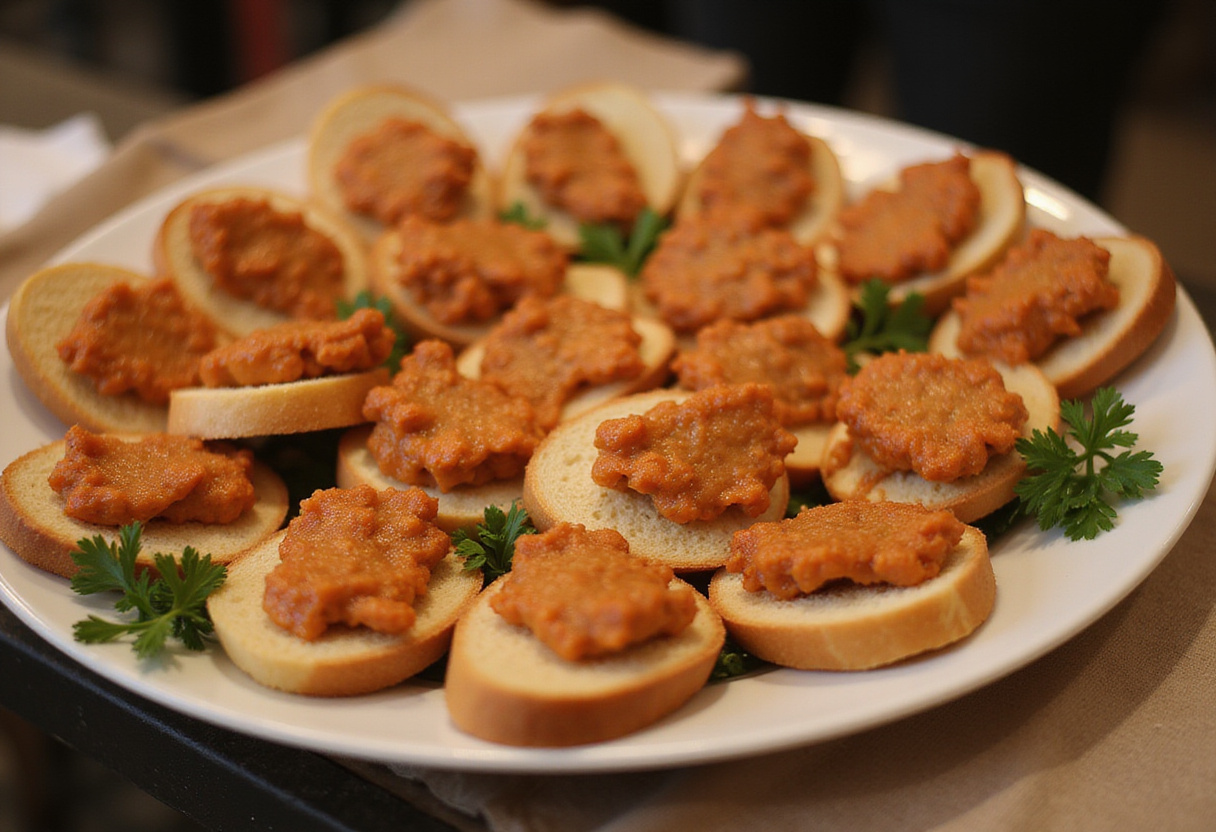 Delicious Hanky Panky appetizers on rye bread, the best way to enjoy at home.