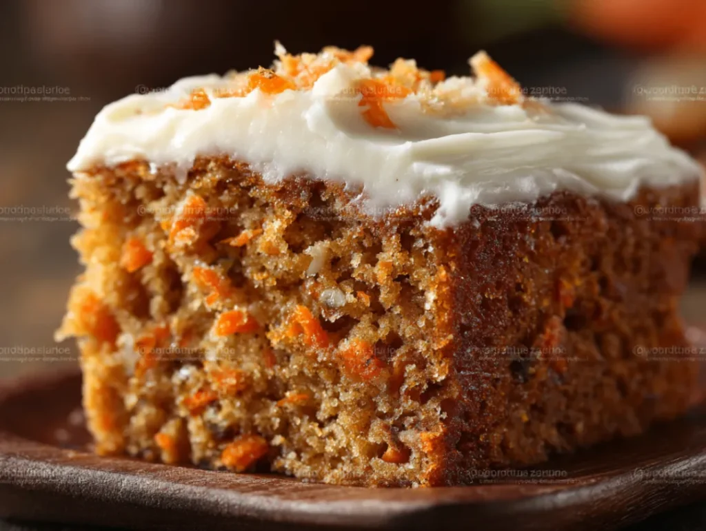 Pineapple Carrot Cream Cake