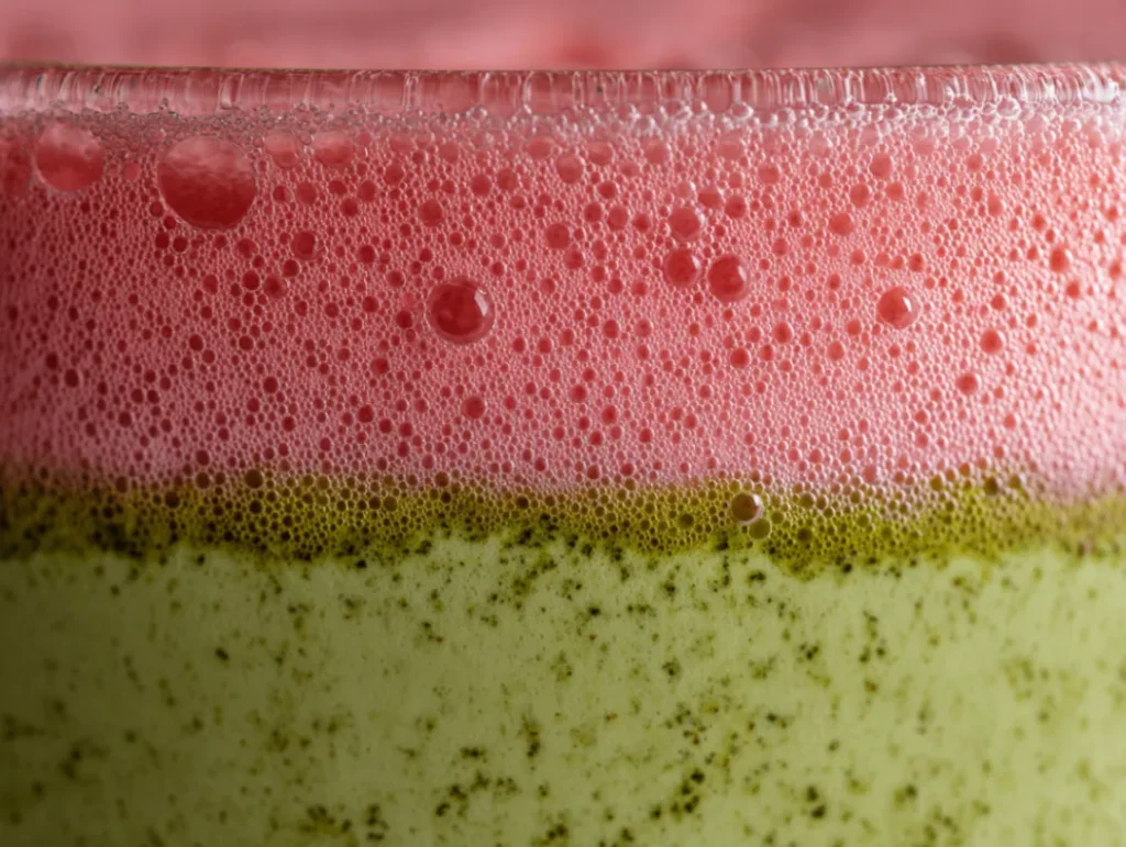 Strawberry Matcha Latte