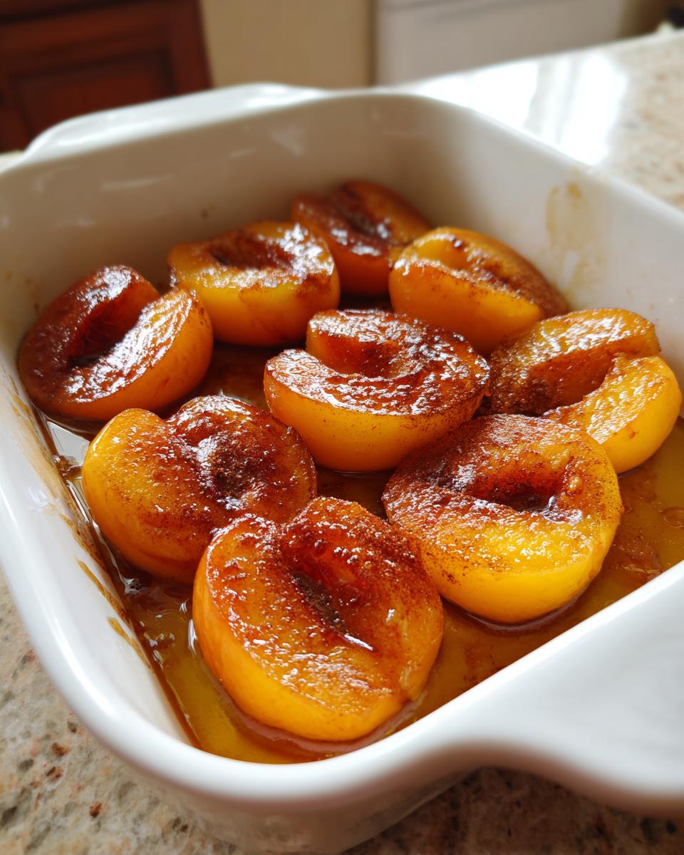 baked peaches recipe - Other 1