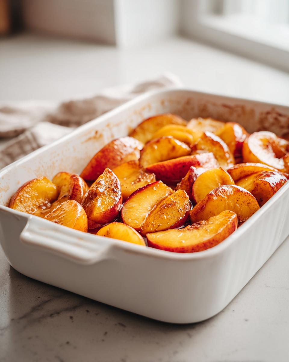 baked peaches recipe - Other 3