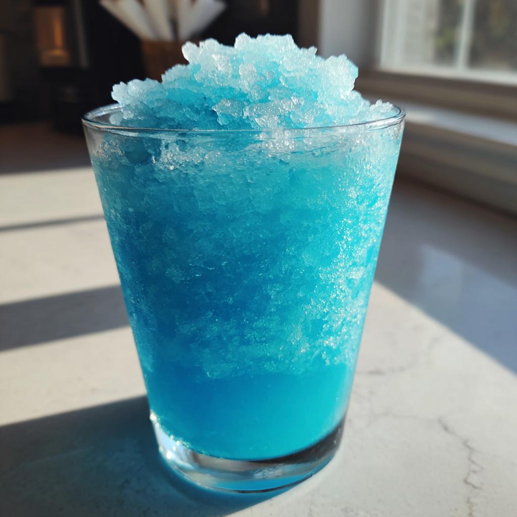 blue raspberry frozen lemonade - Tasty
