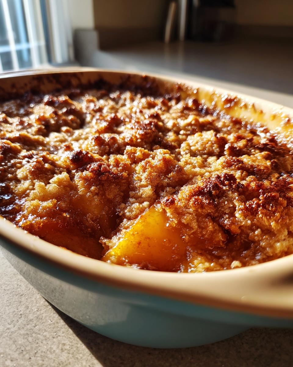 brown sugar peach cobbler - Other 1