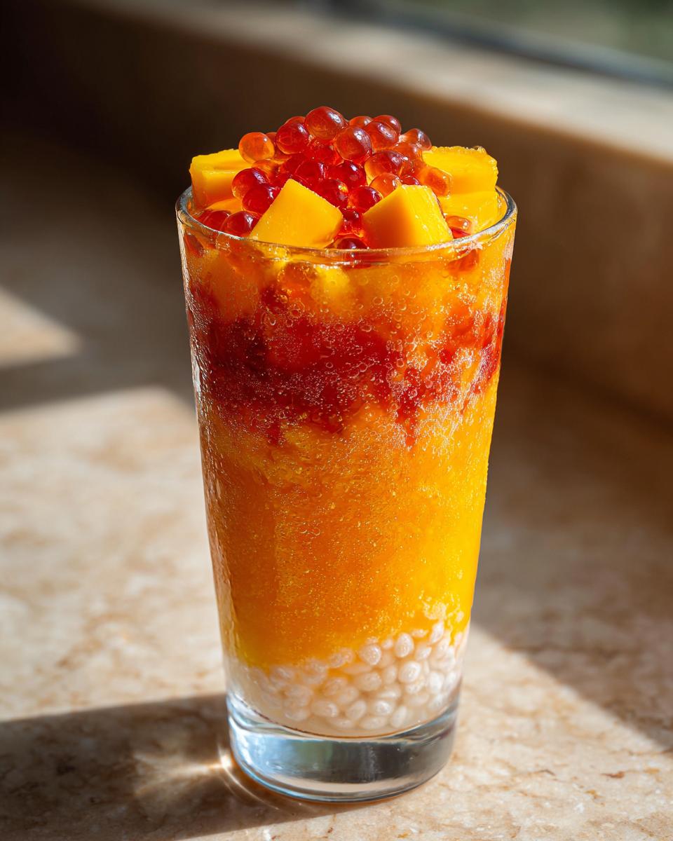 cherry mango sago drink - Other 3