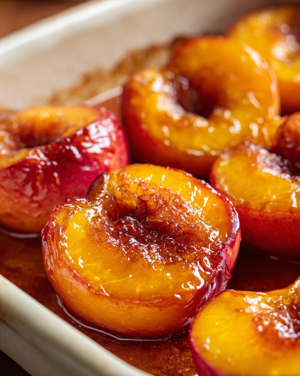 cinnamon sugar baked peaches - Other 2