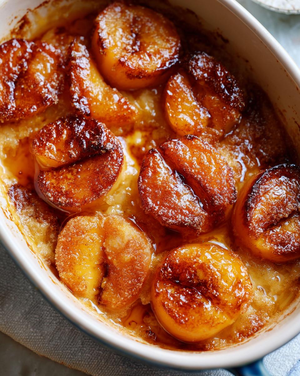 cinnamon sugar baked peaches - Other 3