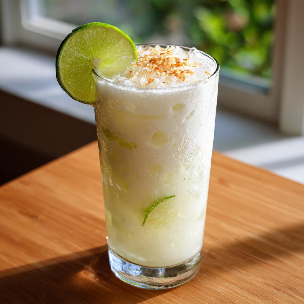 coconut lime refresher - Tasty