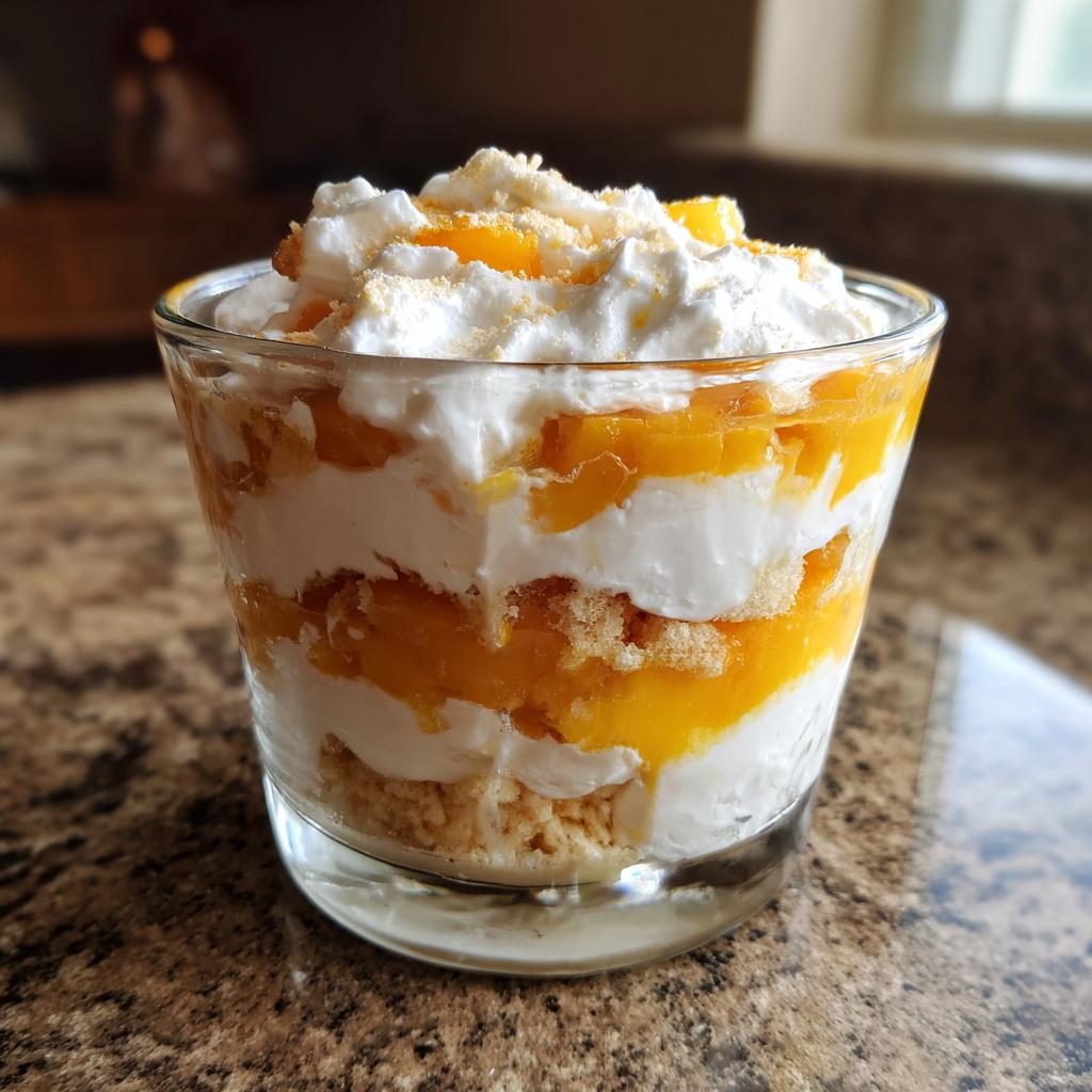 creamy mango float - Tasty