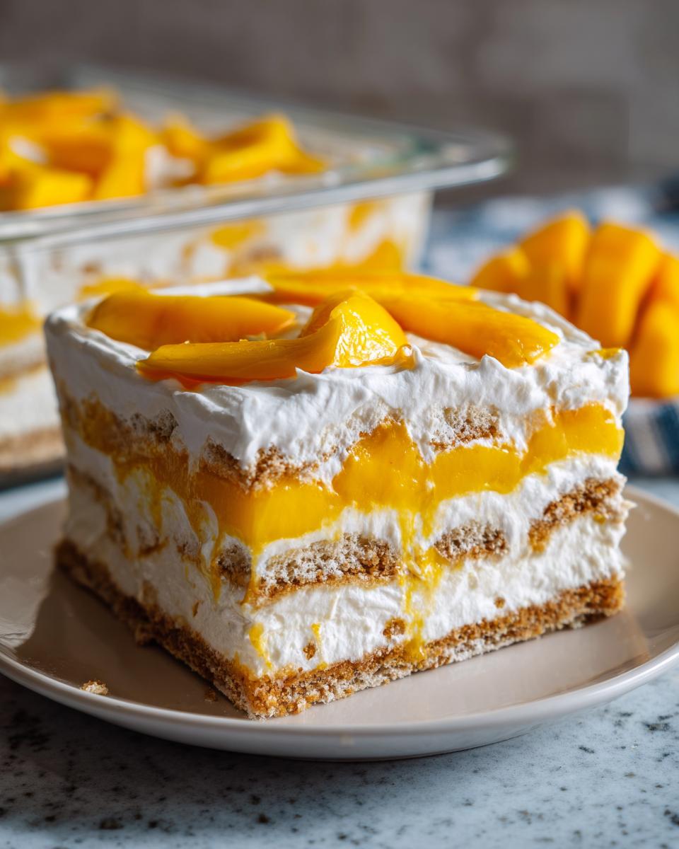 easy mango float dessert - Other 1