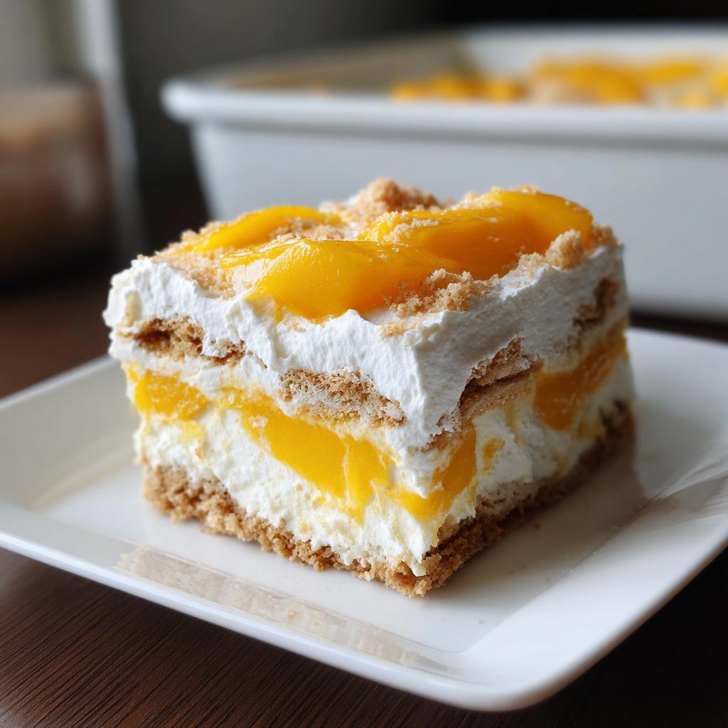 easy mango float dessert - Tasty