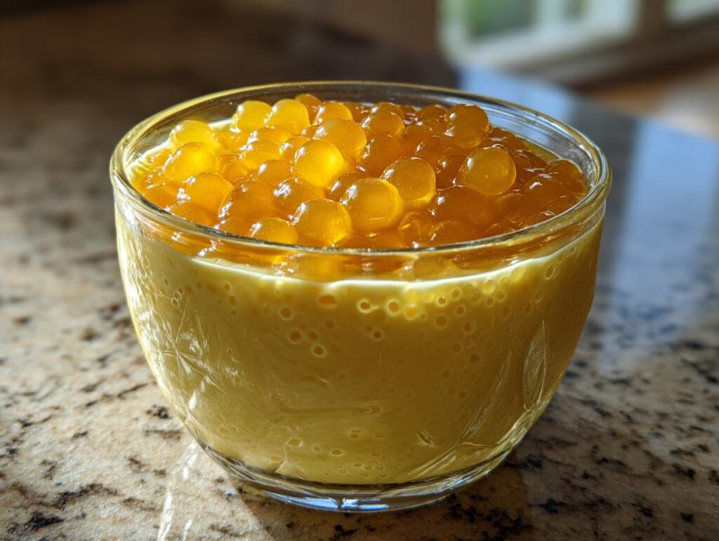 easy mango sago - Featured