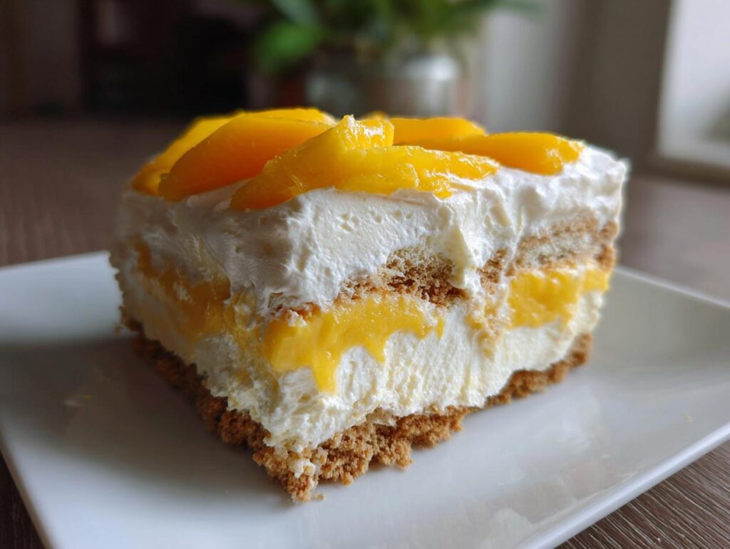 filipino mango float recipe - Featured
