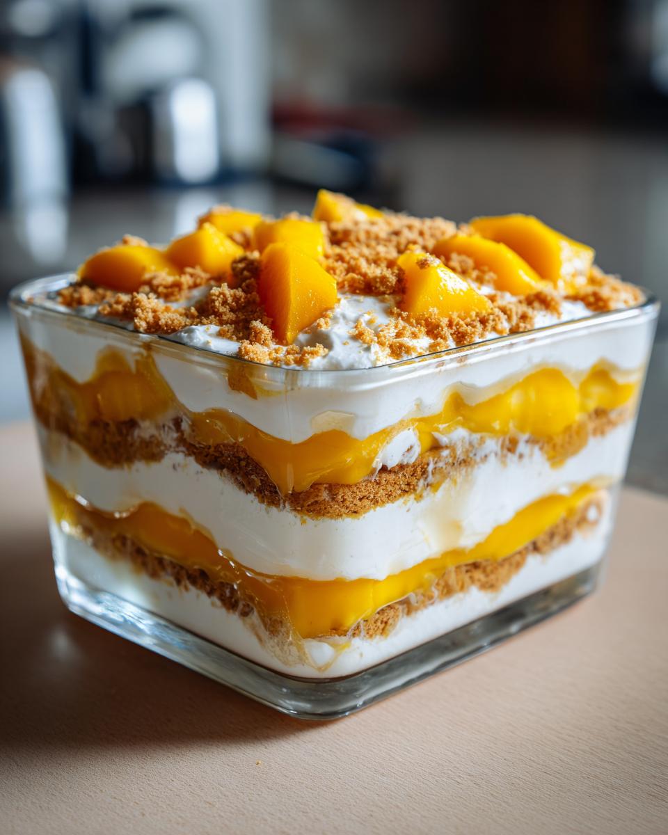 filipino no bake mango float - Other 1