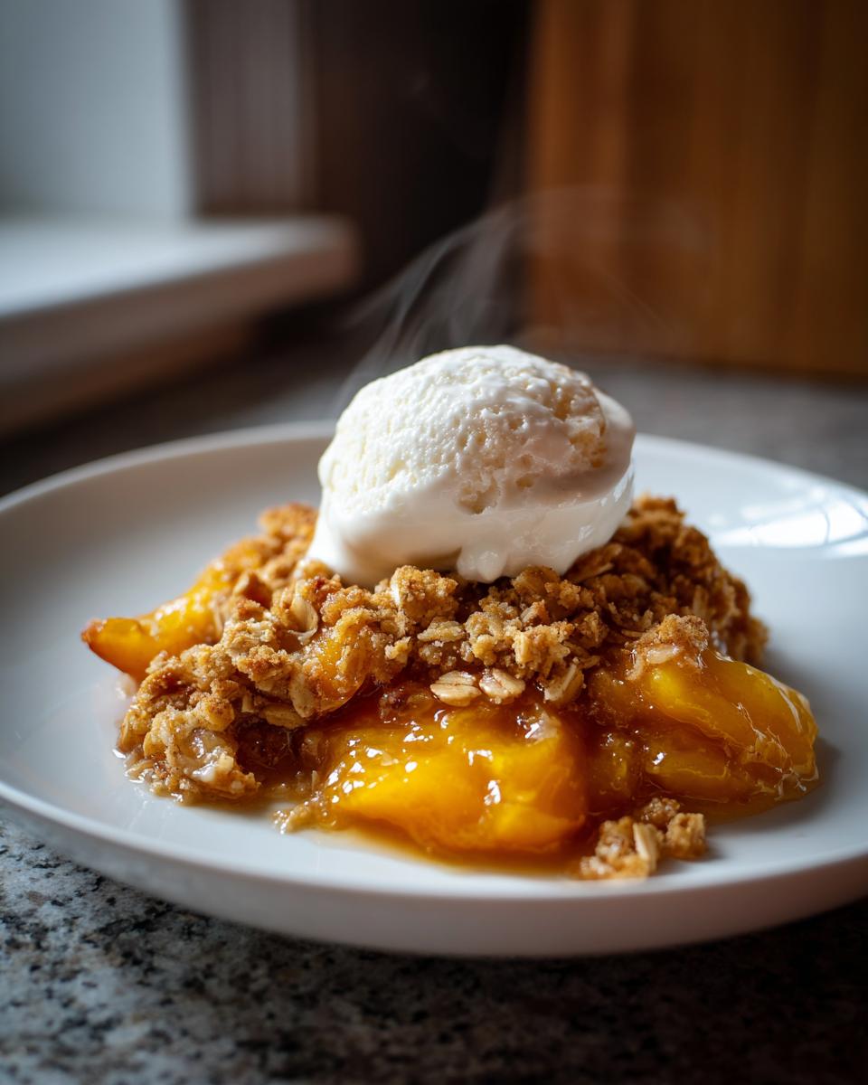fresh peach crisp - Other 1