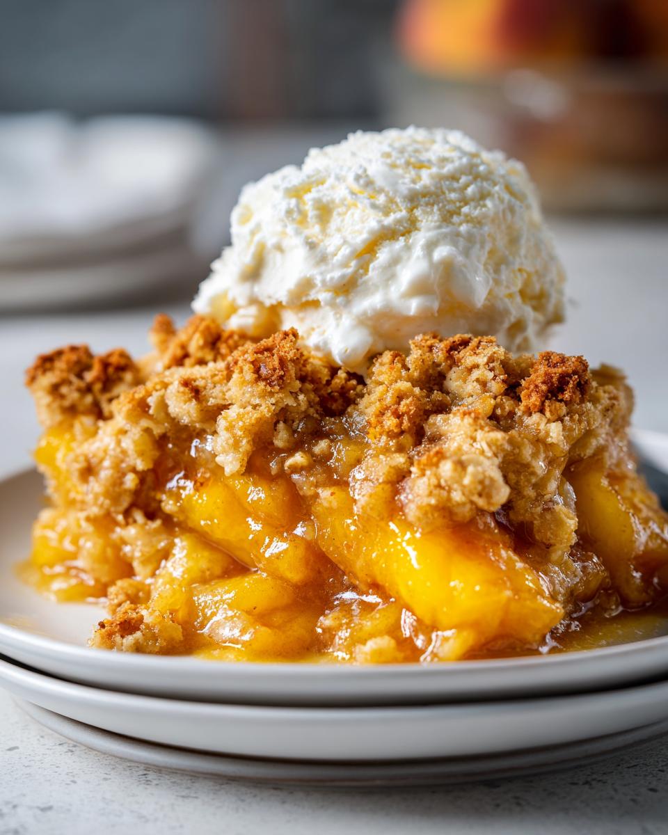 fresh peach crisp - Other 2