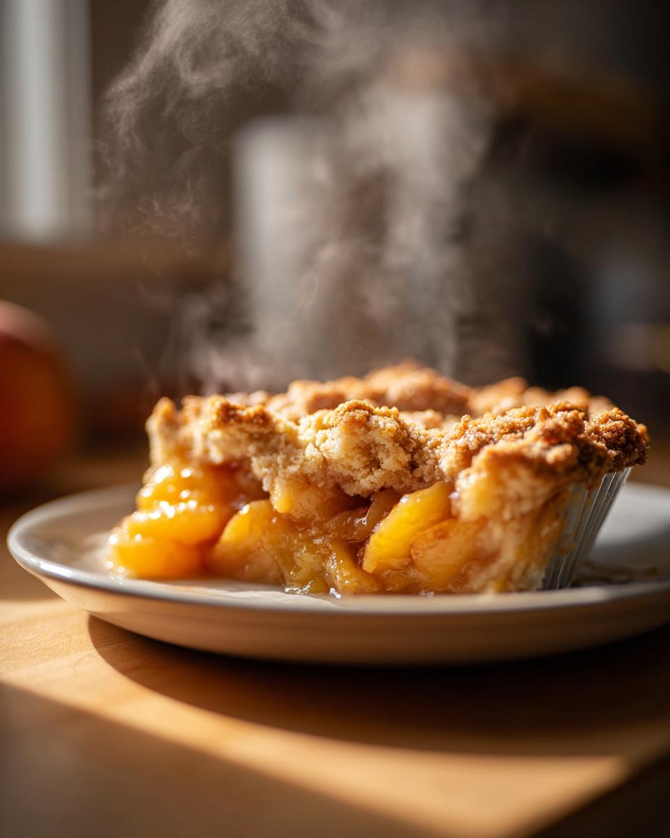 fresh peach crisp - Other 3