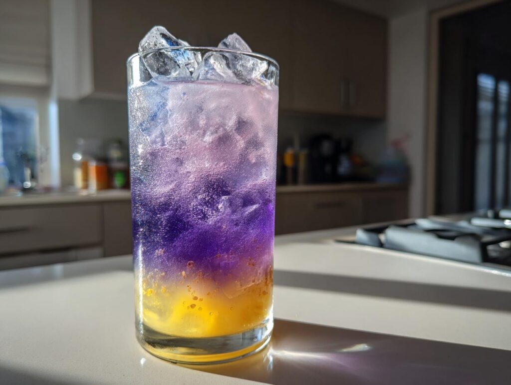 frozen violet lemonade - Featured