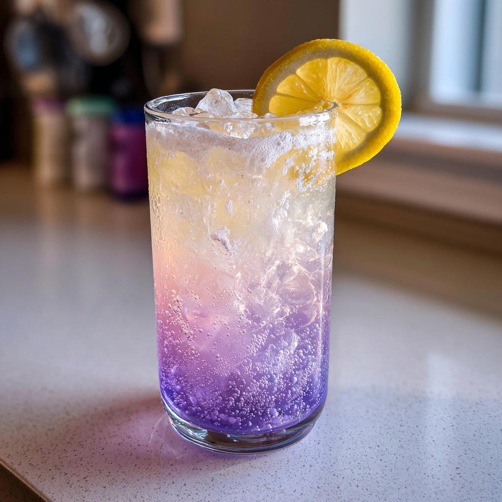 frozen violet lemonade - Tasty
