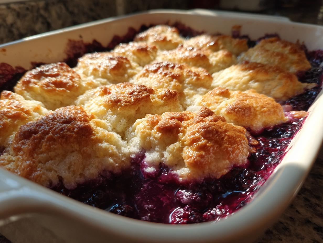 kentucky blackberry cobbler - Tasty