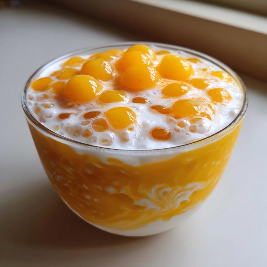 mango sago dessert - Tasty