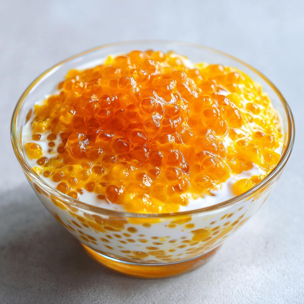 mango sago pudding - Tasty