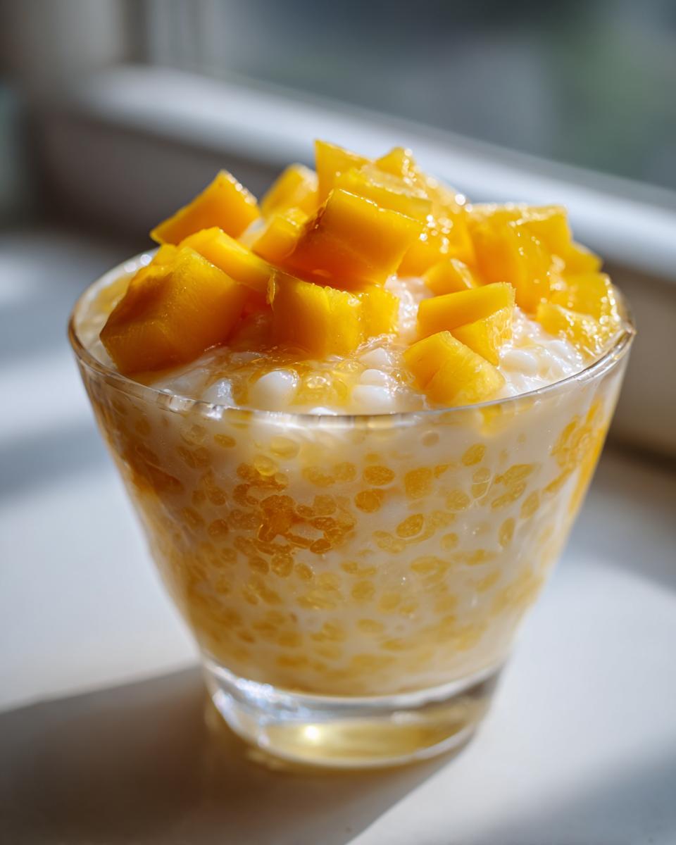 mango sago with milk - Other 2