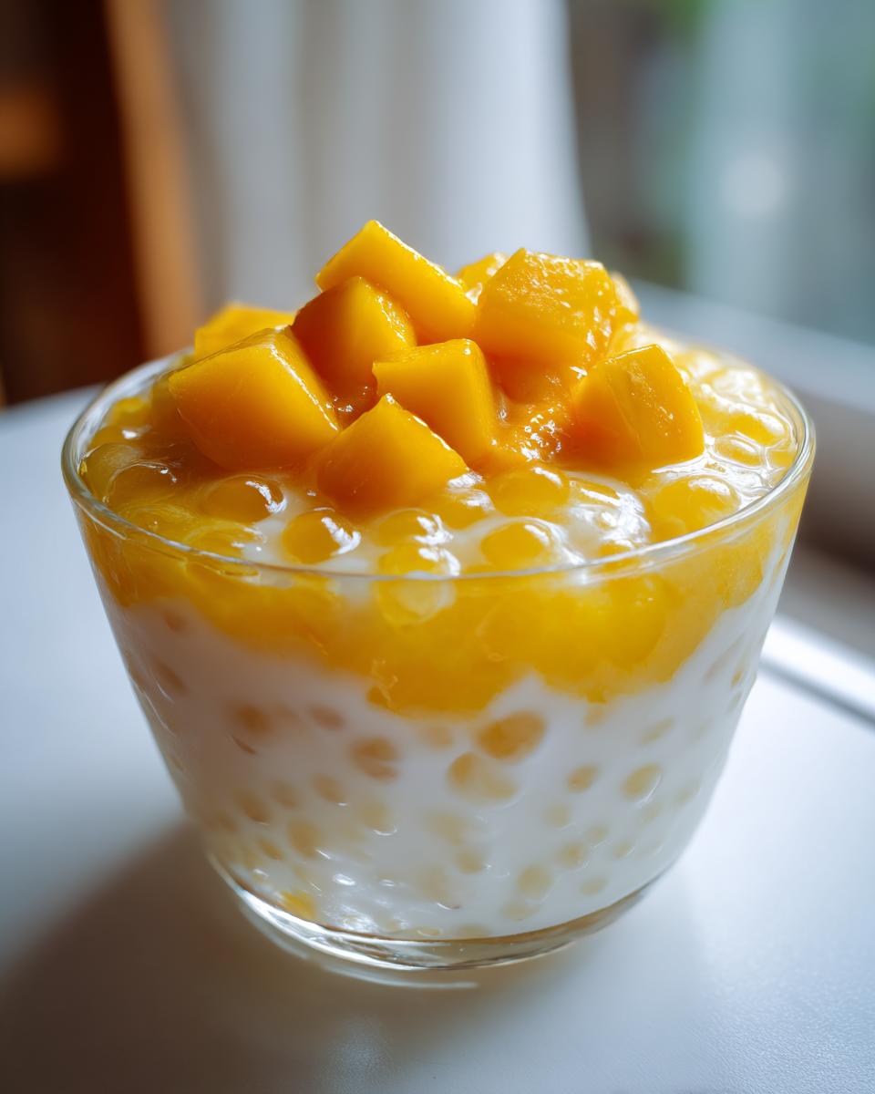 mango sago with milk - Other 3