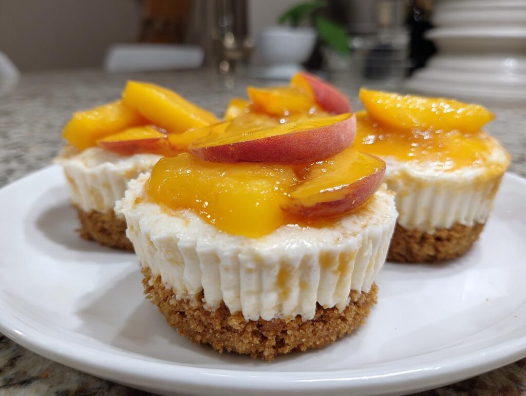 no bake cheesecake cups - Featured