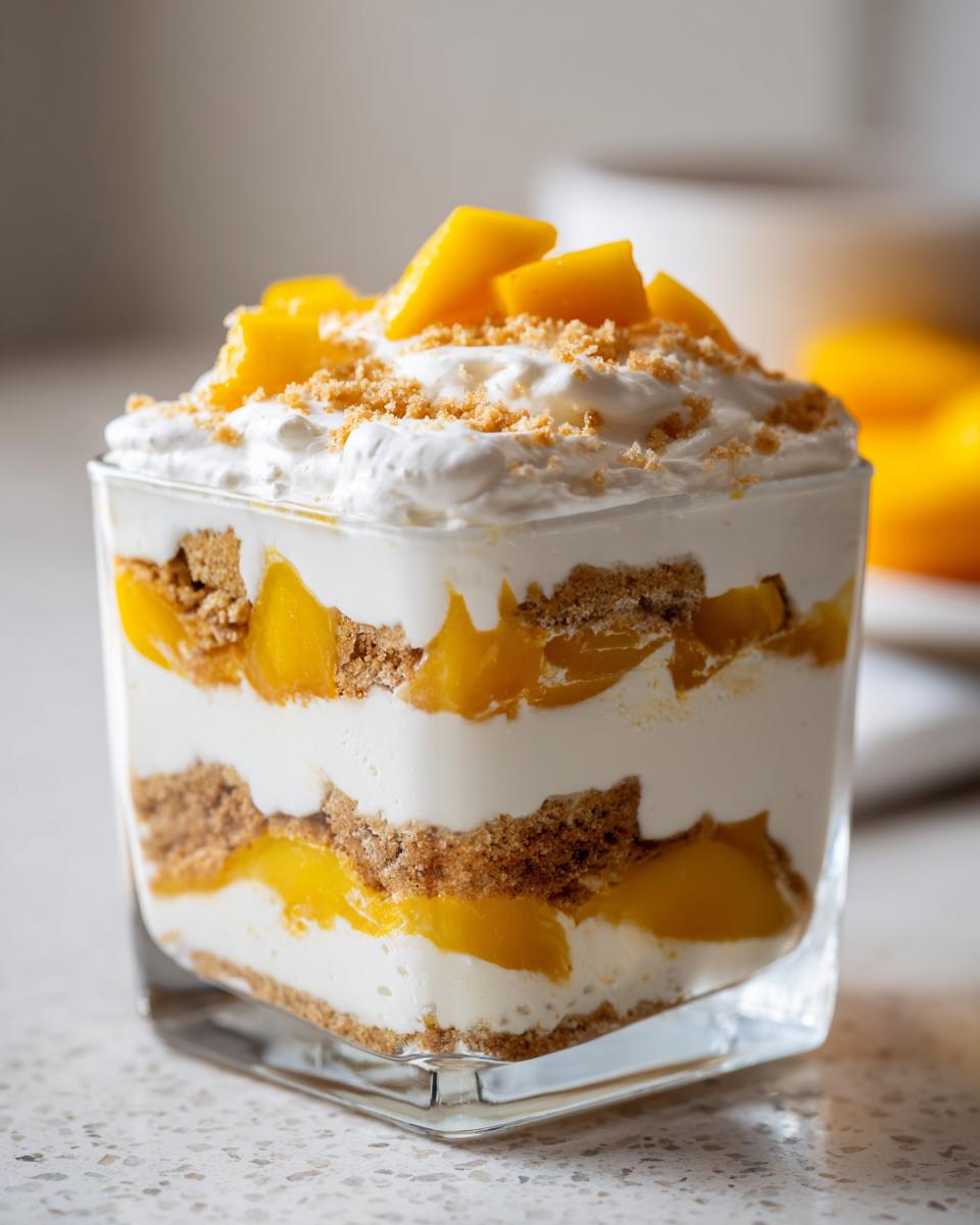 no bake mango float dessert - Other 1