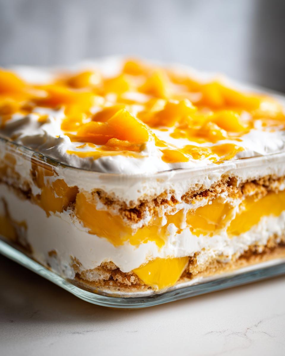 no bake mango float dessert - Other 2