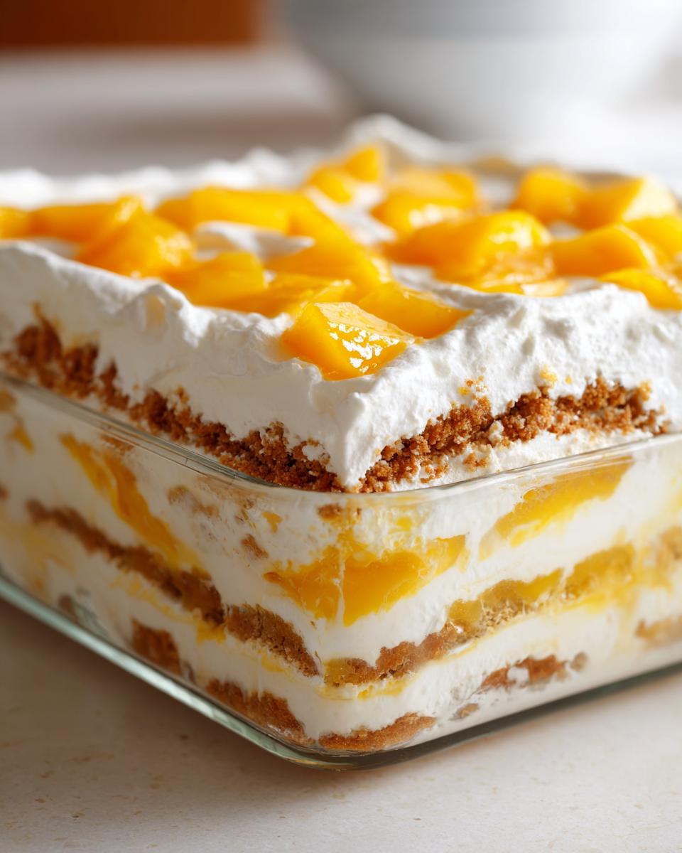 no bake mango float dessert - Other 4