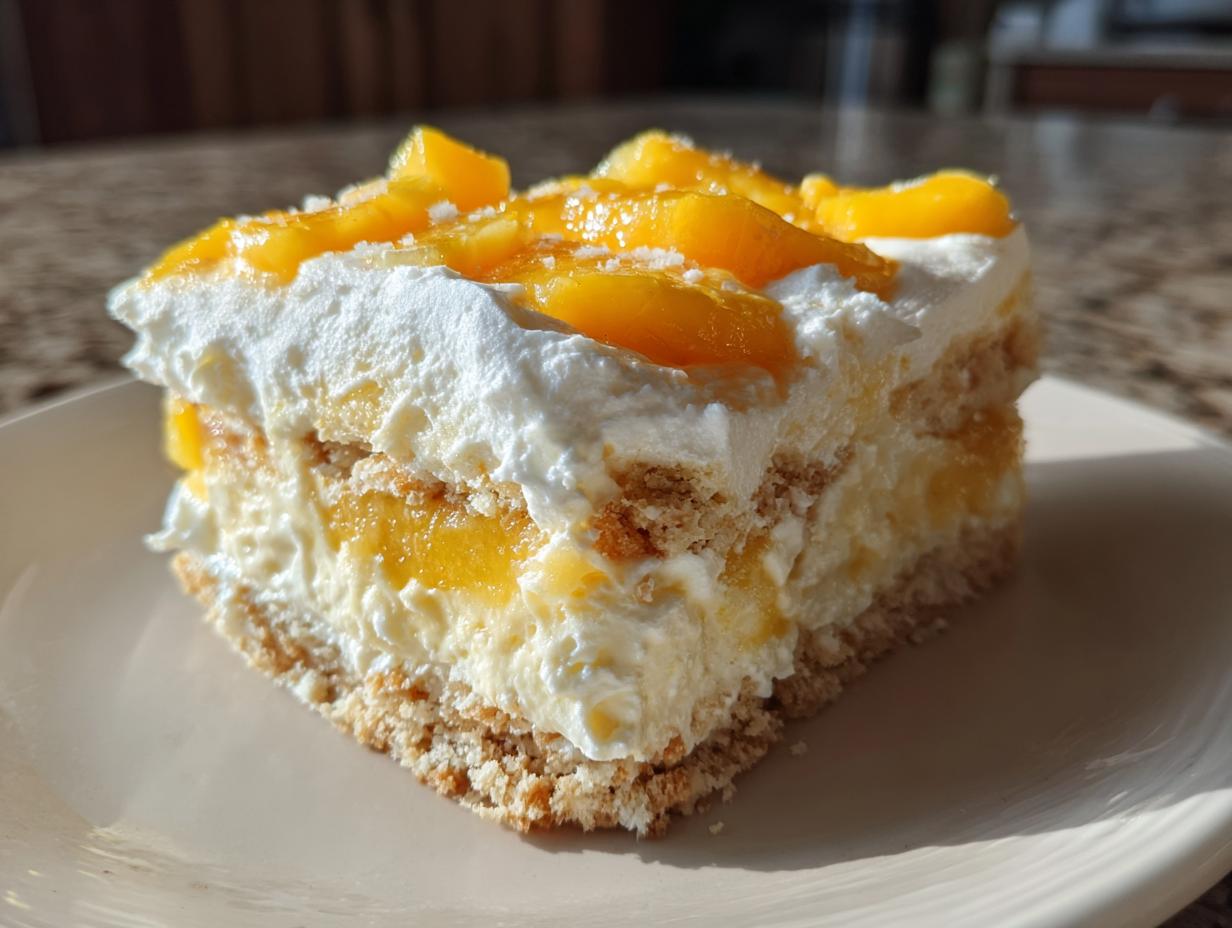 no bake mango float - Featured