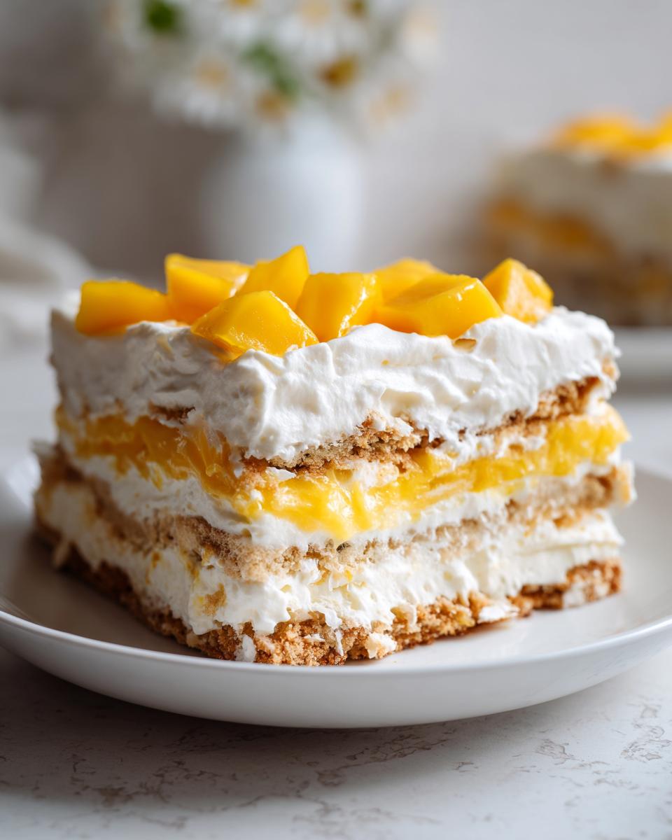 no bake mango icebox cake - Other 3