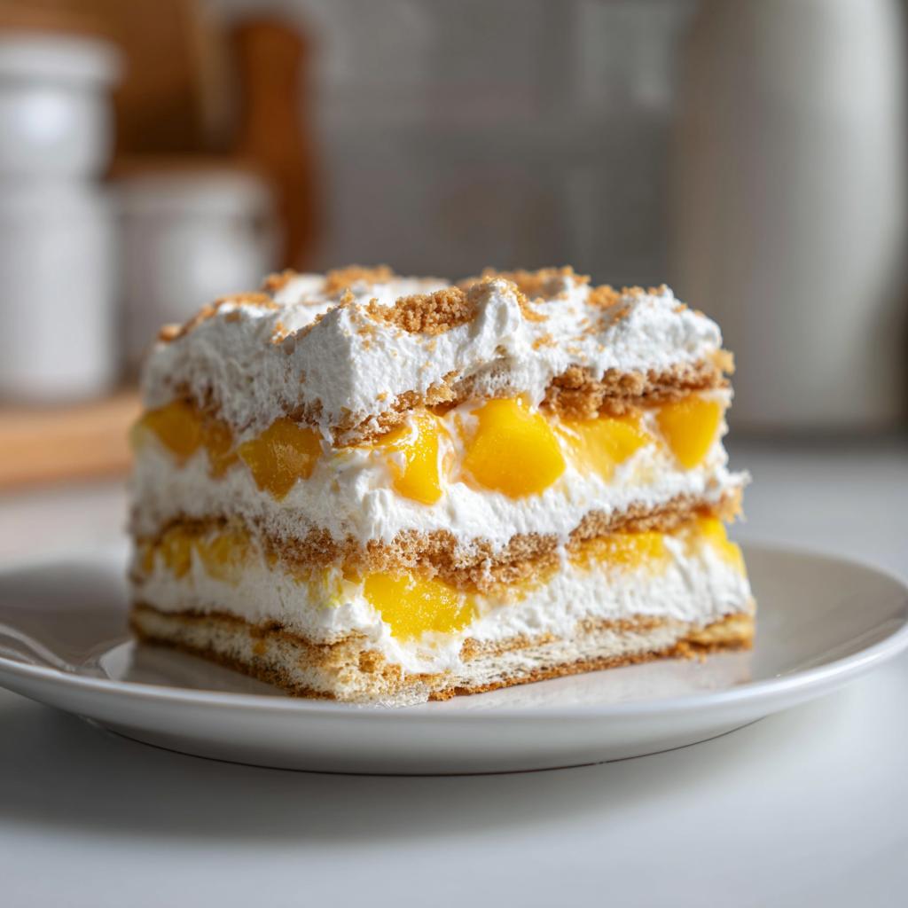 no bake mango icebox cake - Tasty