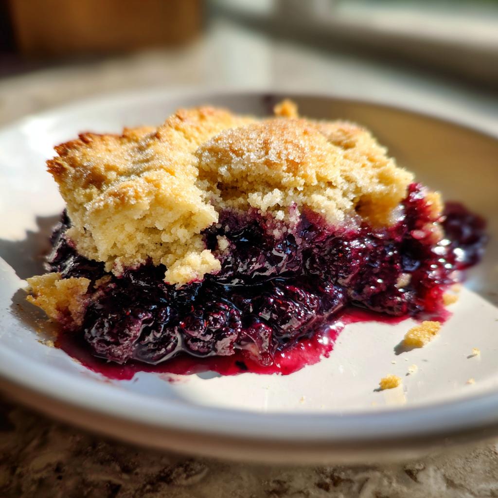 old fashioned blackberry cobbler - Tasty