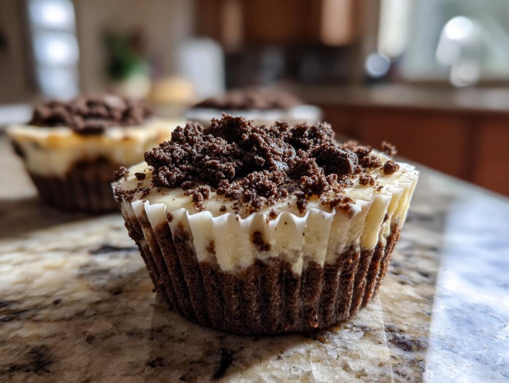 oreo cheesecake cups - Featured