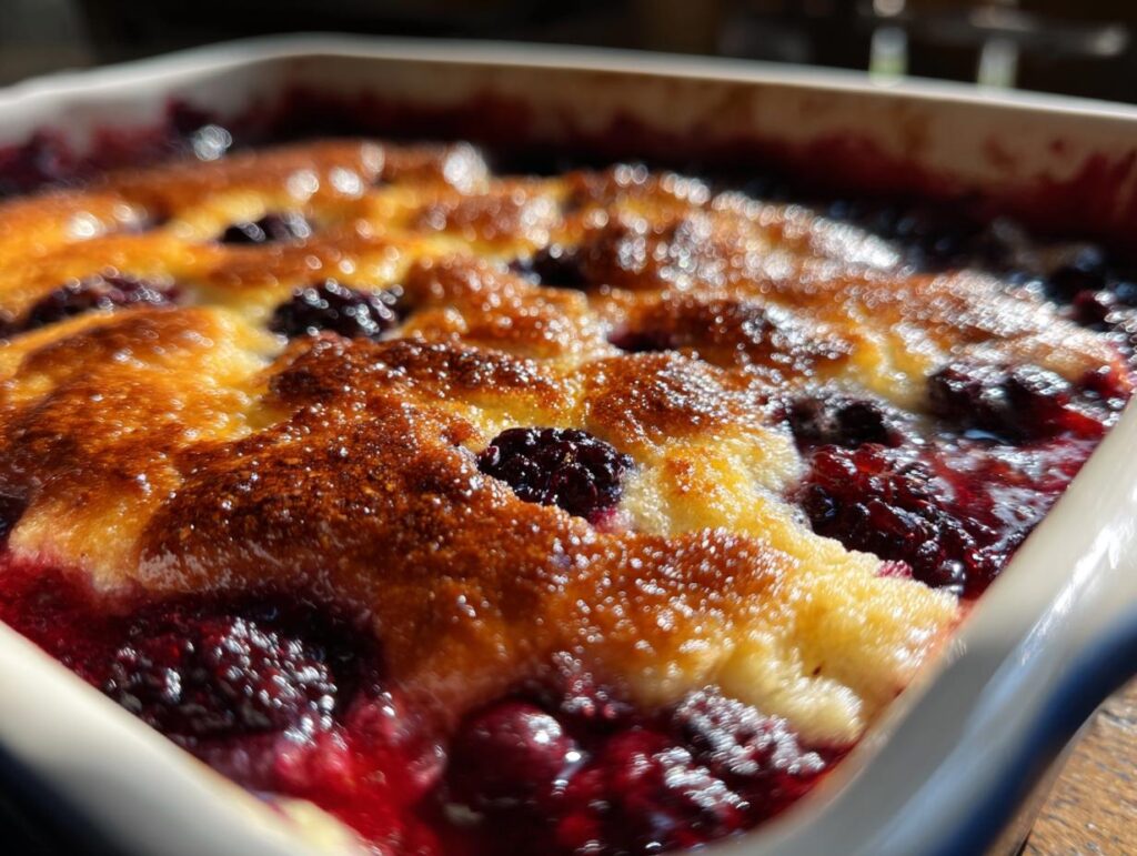 pioneer woman blackberry cobbler - Featured