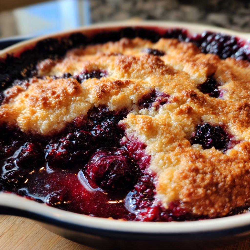 pioneer woman blackberry cobbler - Tasty