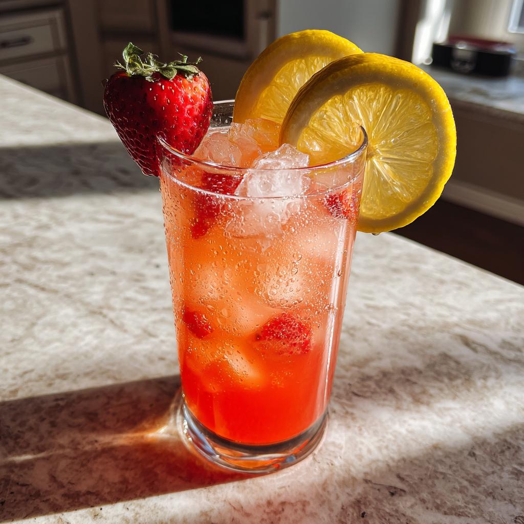 strawberry lemonade refresher - Tasty