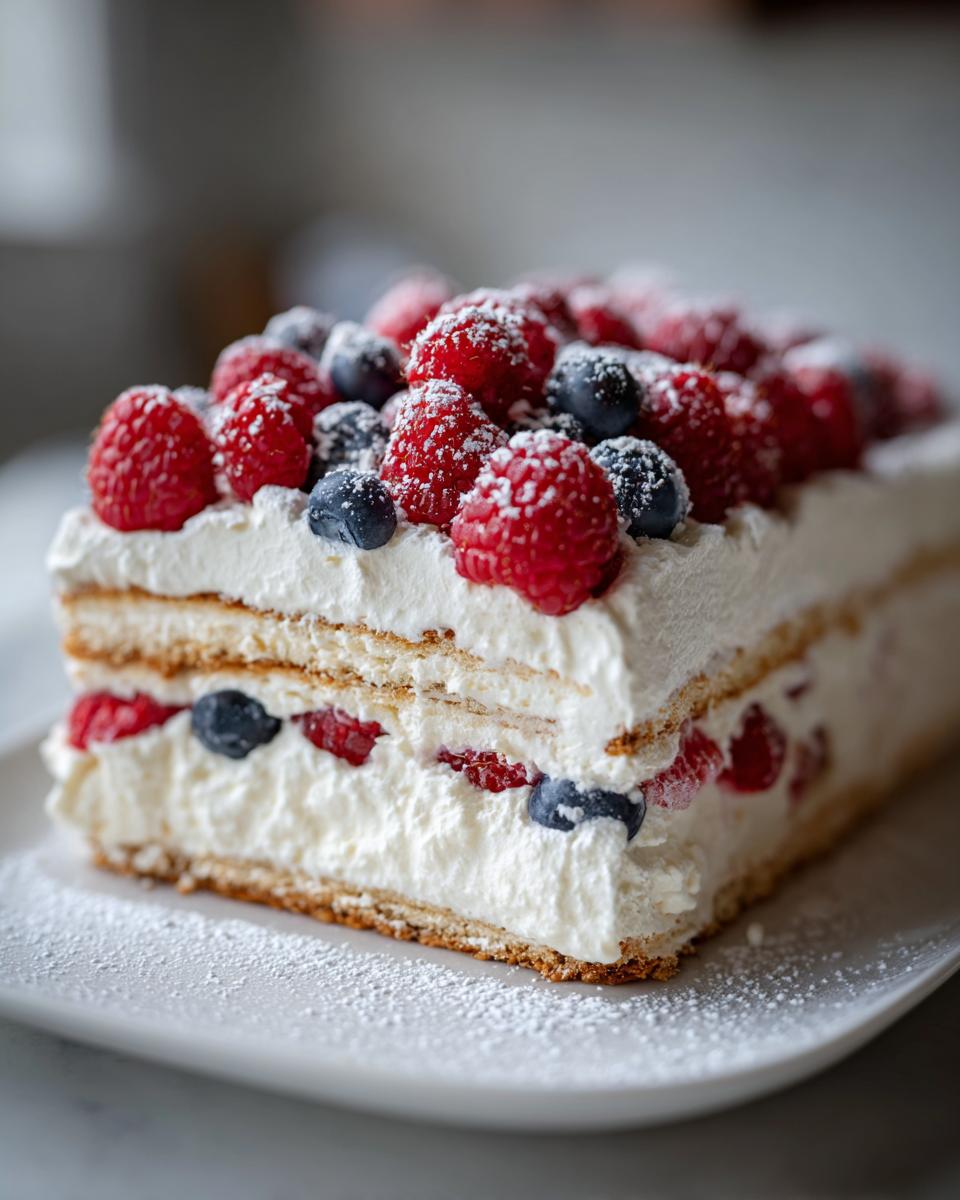summer berry icebox cake - Other 1