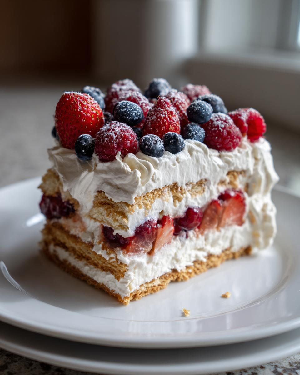 summer berry icebox cake - Other 2