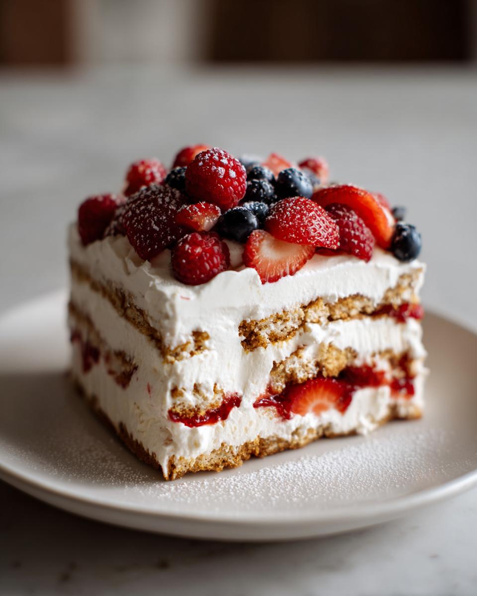 summer berry icebox cake - Other 3