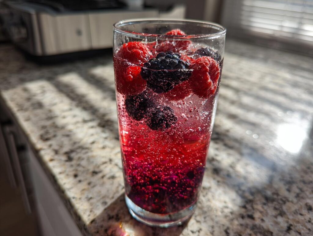 triple berry soda - Featured