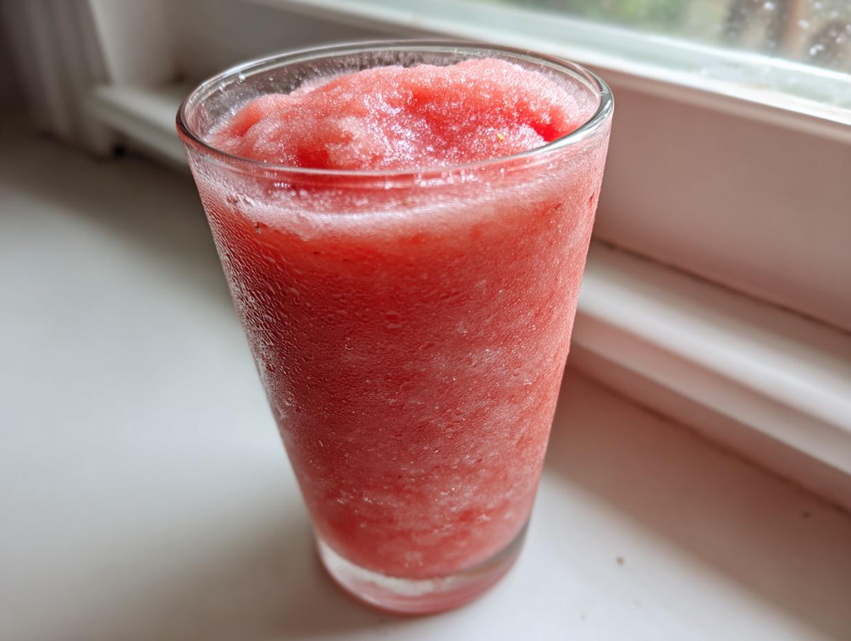 watermelon slushy - Featured